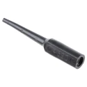 Fluke Black Test Connector Adapter, Brass and Copper Contacts, Nickel/Gold Plated Socket 2500V 3A 4690-0