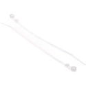 RS PRO Natural Polyamide 66 Screw Mount Cable Tie 171.5 mm x 3.7 mm Flame Retardant 601-085