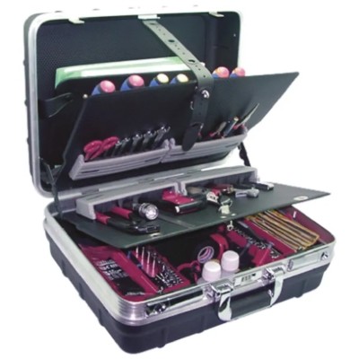 Sgos Electrician Tool Kit 103 Pieces, VDE/1000V Approved with Protective Case VS2RS SANS FER A SOUDER