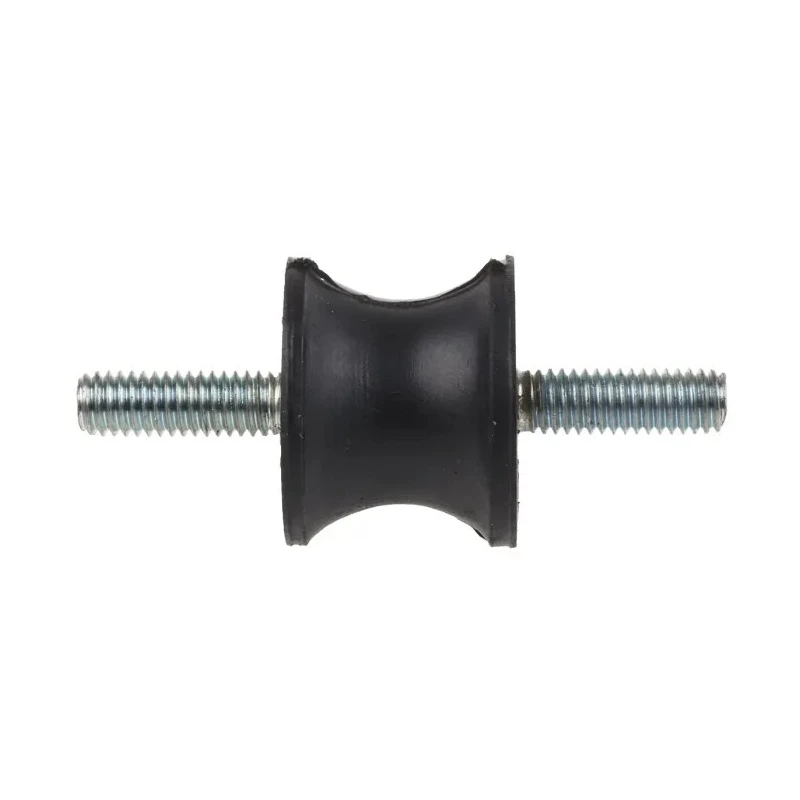 RS PRO M6 Anti-Vibration Mount Male to Male Bobbin, 22 kg Compression Load, 25 mm OD, 20 mm Height, Natural Rubber 162-3235