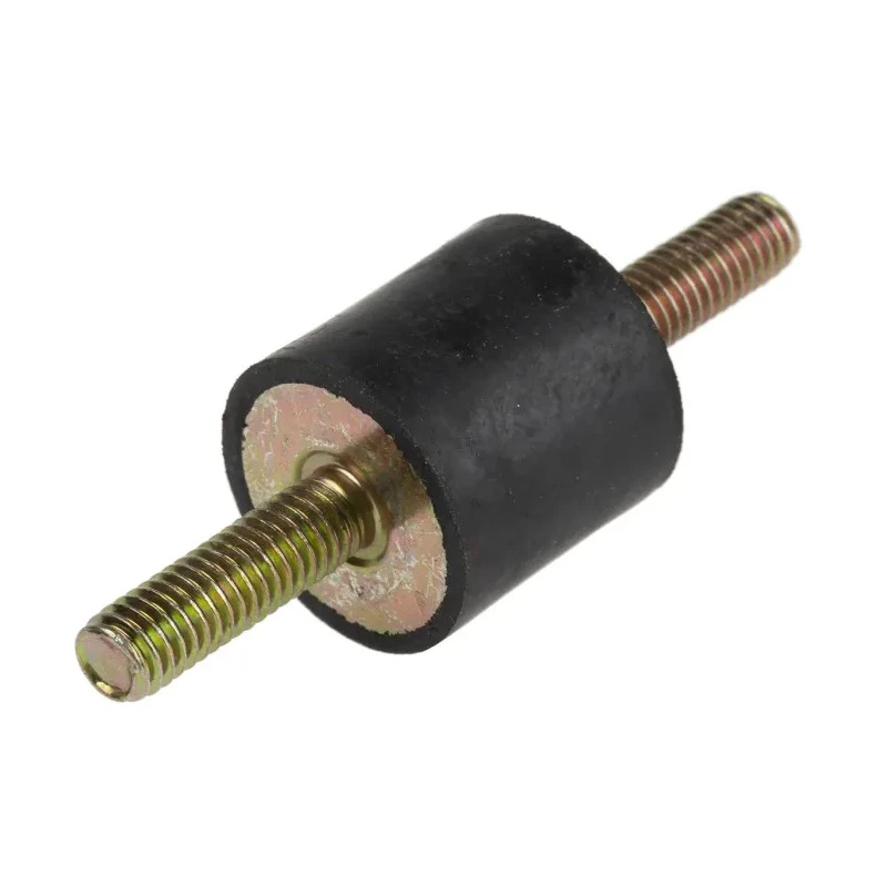 RS PRO M6 Anti-Vibration Mount, Male to Male Bobbin, 34.5 kg Compression Load, 20 mm OD x 20 mm Height, Natural 162-3227