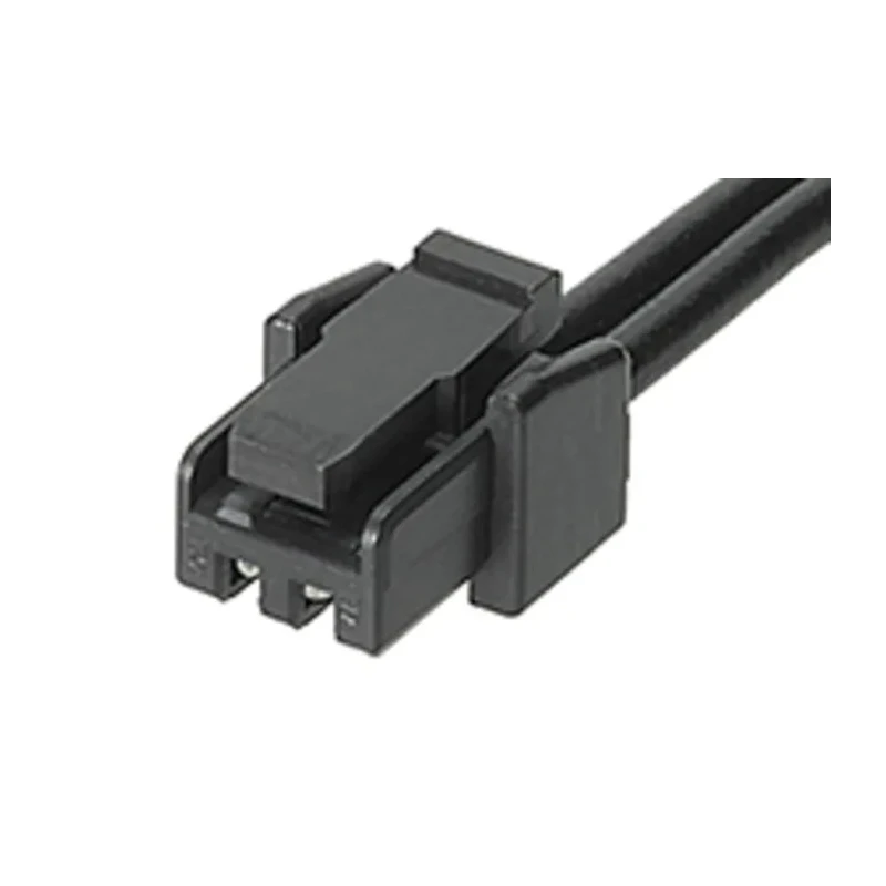 Molex Micro-Lock Plus Wire to Board Cable, 6 Way Female to 2 Way Female, 50 mm, Black, 50V, Polybutylene 45111-0200