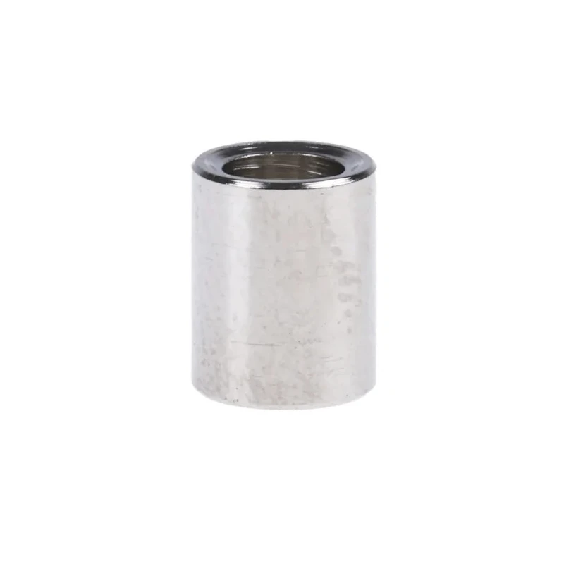 RS PRO Round Brass Spacer, Nickel-Plated, 6 mm Length, 3.2 mm Inside Diameter, 4.8 mm Outside Diameter 606-759