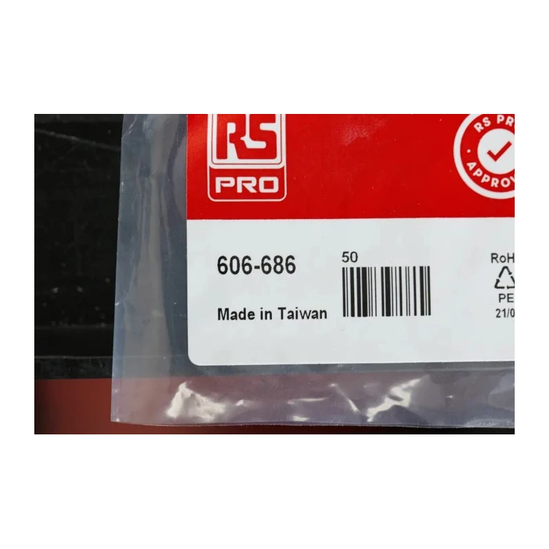 RS PRO M3 Hex Standoff, Male/Female, Brass, 10 mm Body, 8 mm Stud, Nickel Plated, 606-686