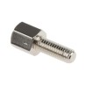 RS PRO Brass Hex Standoff, M3, 5mm Body, 8mm Stud, Male/Female, Nickel Plated 606-670