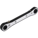 RS PRO 5-Piece Ratchet Spanner Set Chrome Vanadium Steel 7 x 8 mm to 15 x 17 mm 606-945