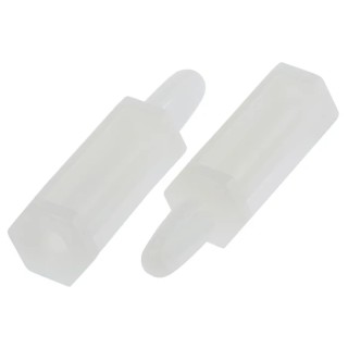 Essentra High Nylon PCB Support Pillar, 19.1 mm Height, 4 mm PCB Hole, TCBS 12 01