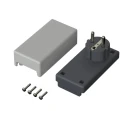 Bopla Eletec Series Grey ABS Handheld Enclosure with Integral Battery Compartment, IP40, 100 mm x 50 43420104 SE 420 E/CEE