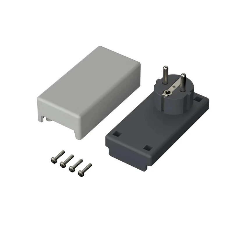 Bopla Eletec Series Grey ABS Handheld Enclosure with Integral Battery Compartment, IP40, 100 mm x 50 43420104 SE 420 E/CEE