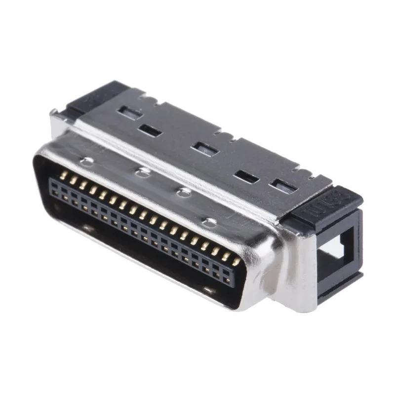 3M 101 Series 36-Way Straight Cable D-Sub Connector, 1.27mm Pitch, IDC Wiremount, Male, 10136-6000EL