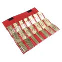 RS PRO Brass Stencil Letters & Numbers Set, 105 Pieces, 25 mm Character Height, Model 609-332