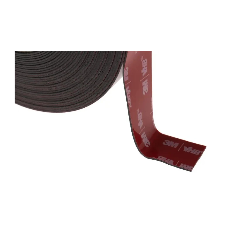 3M VHB Double Sided Black Foam Tape, 19mm Width x 11m Length, 1.1mm Thickness, Acrylic Adhesive 3M 5952F 19mm x 11m