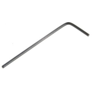 RS PRO 5 Piece L Imperial/Metric Hex Key Set, Chrome Vanadium Steel, Short Arm, 1.27 mm, Black Finish 609-590