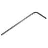 RS PRO 5 Piece L Imperial/Metric Hex Key Set, Chrome Vanadium Steel, Short Arm, 1.27 mm, Black Finish 609-590