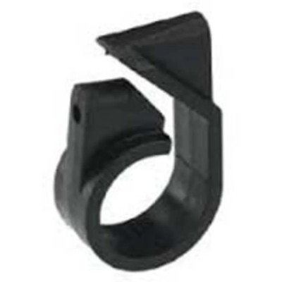 Prysmian Black Polyethylene Cable Clip, Nut Fixing, 16.7 mm Max. Bundle Diameter, 36x14x22 mm, U385RS02