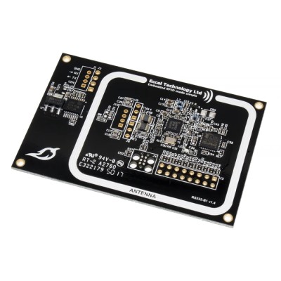 Eccel Technology Ltd RFID Reader Panel Mount RS232-B1 (000372) 13.56 MHz 4.5–36V RS232 USB UART Chilli-RS232-B1 (000372)