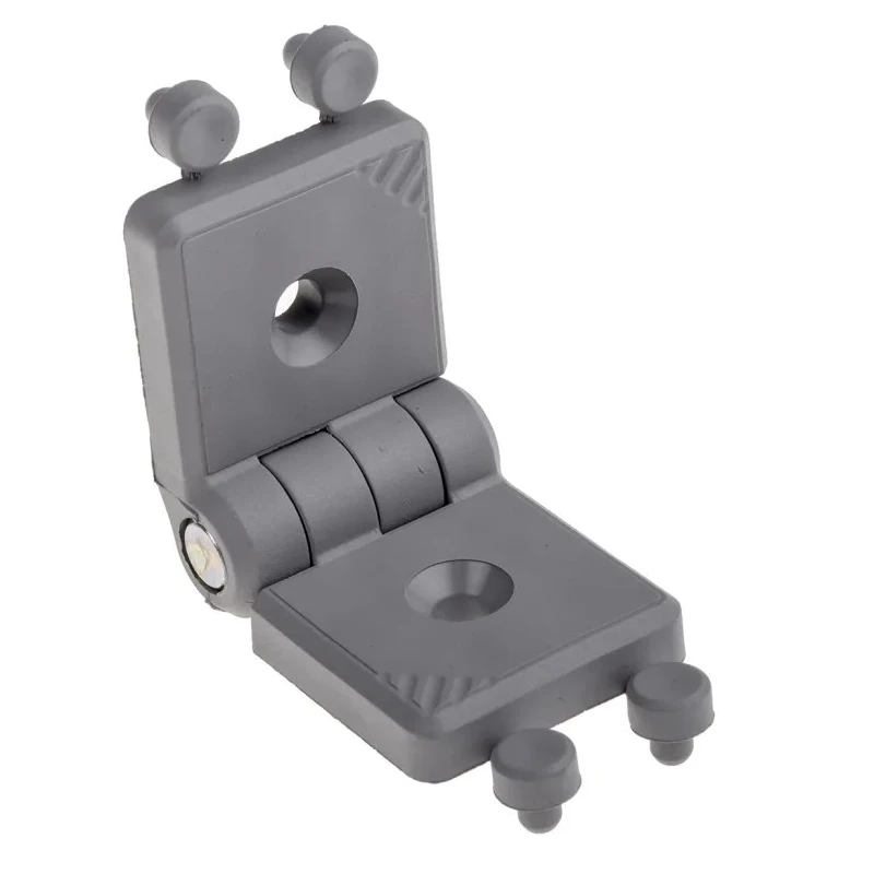 Bosch Rexroth Plastic Hinge Guarding Accessory, 10 mm Groove, 50 mm Strut Profile, Set of 2, 3842554466