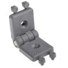 Bosch Rexroth Plastic Hinge Guarding Accessory, 10 mm Groove, 50 mm Strut Profile, Set of 2, 3842554466