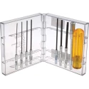 Weller Xcelite 9-Piece Hex Ball End Interchangeable Screwdriver Set 99PS41MMBPN