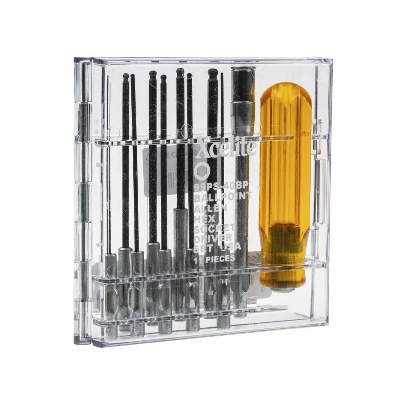 Weller Xcelite Hex Ball End Interchangeable Standard Screwdriver Set 11-Piece 99PS40BPN