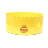 Starrett HSS Bimetal Hole Saw Drill Bit, 105 mm Diameter, 38 mm Cut Depth, Arborless FCH0418-G