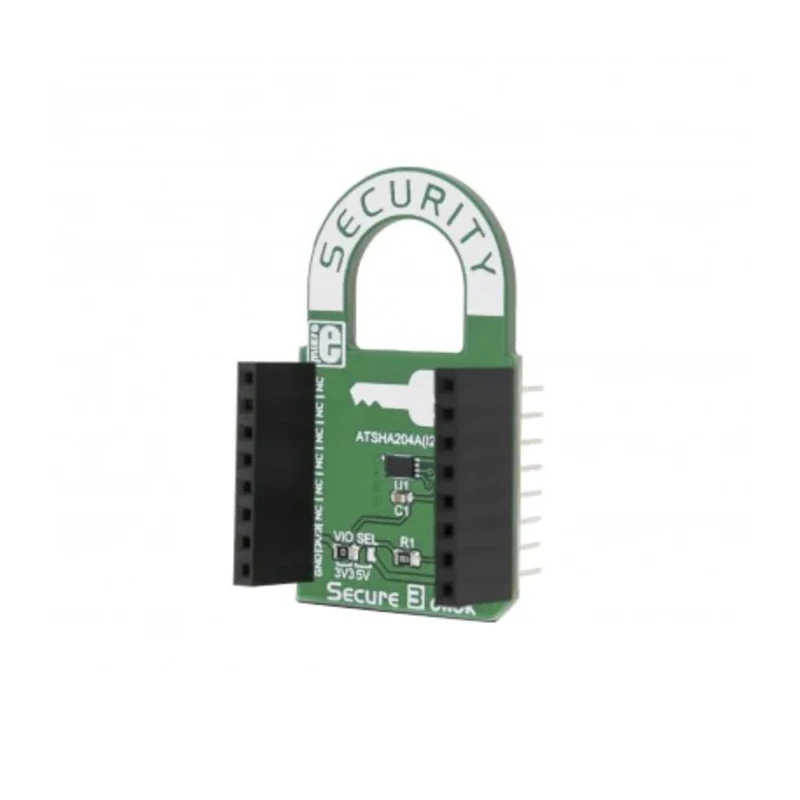 MikroElektronika Secure 3 Click EEPROM Add On Board, 32kB Memory, I2C, 3.3V/5V, MIKROE-2761