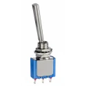 APEM Toggle Switch Panel Mount On-Off-On SPDT Solder Lug Terminal 30 V DC 250 V AC 5637AB-8