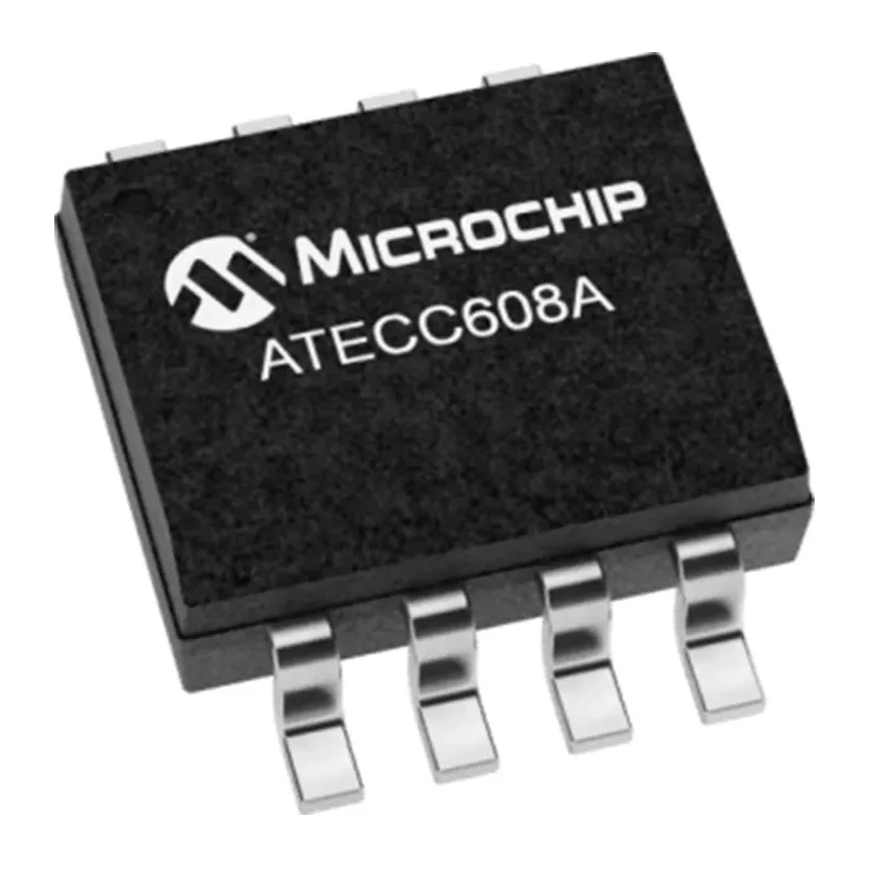 Microchip Crypto Authentication IC, 8-Pin SOIC, 2V–5.5V, ECDH/ECDSA, ATECC608A-SSHDA-B