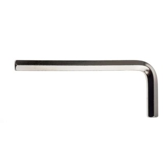 RS PRO L Metric Hex Key 8 mm Nickel Plated Chrome Vanadium Steel Short Arm 100 mm Length 609-512