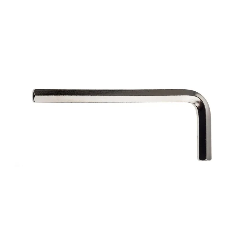 RS PRO L Metric Hex Key 8 mm Nickel Plated Chrome Vanadium Steel Short Arm 100 mm Length 609-512