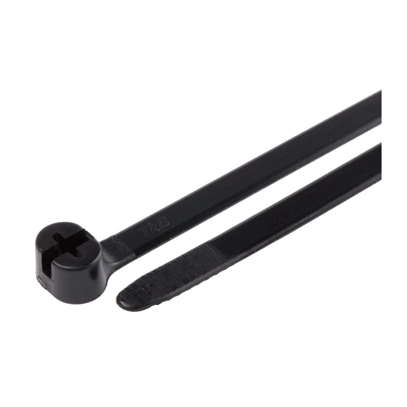 Thomas & Betts Cable Tie Non-Releasable 203.2 mm x 7.6 mm Black Nylon 12 TYC5272MX
