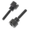 3M 3341 Series Jackscrew Kit for Mini D Ribbon Connector, Steel, 18.5mm Length, 50 Contacts, Female, 3341-3