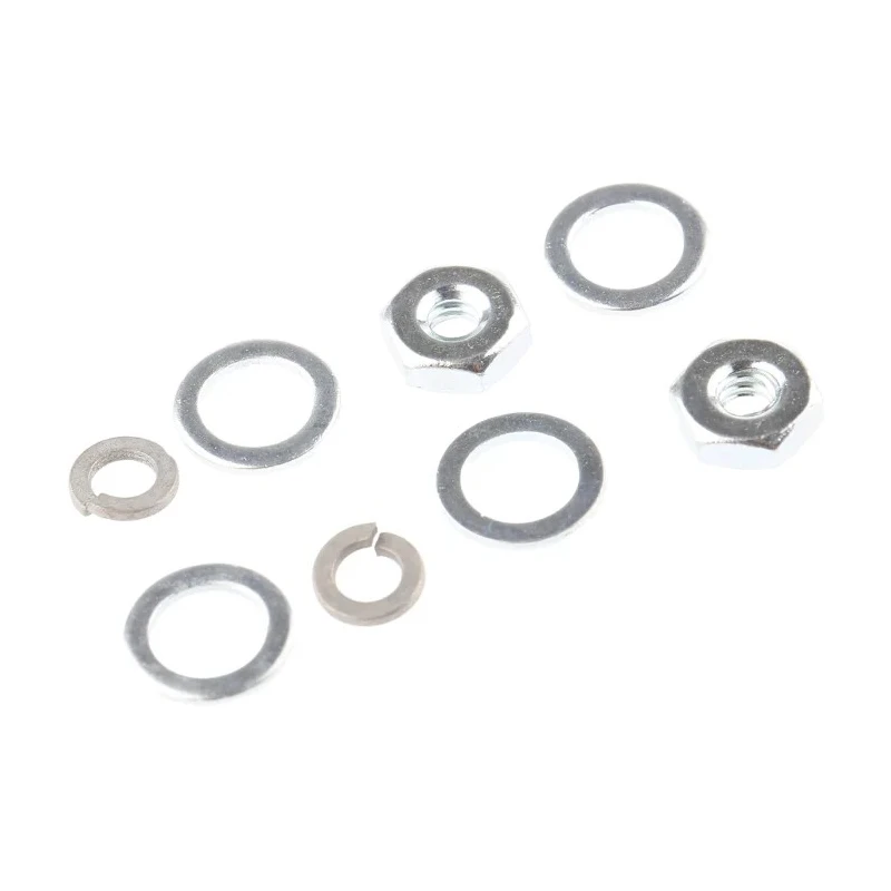 3M 3341 Series Jackscrew Kit for Mini D Ribbon Connector, Steel, 18.5mm Length, 50 Contacts, Female, 3341-3