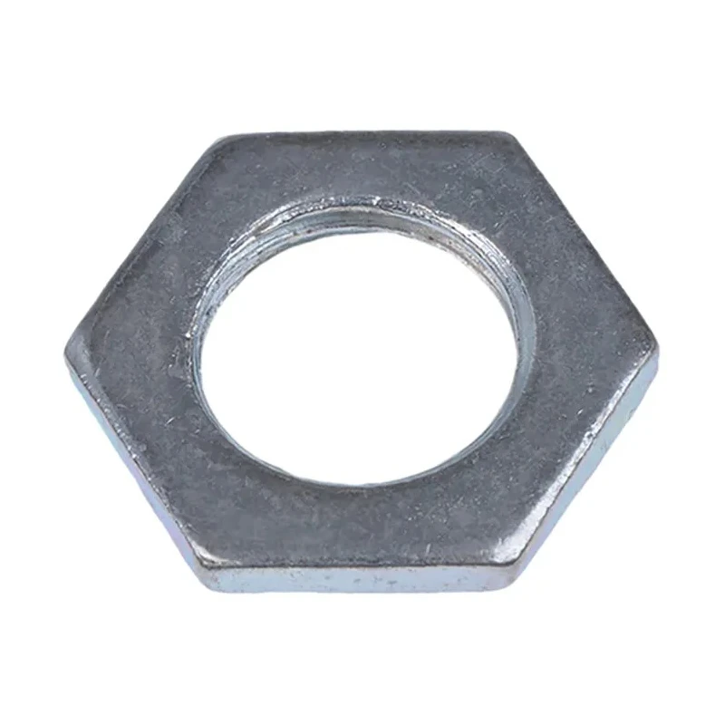 RS PRO Silver Steel Cable Gland Locknut M16 Thread 1.5mm Pitch Steel, Across Flats 24mm 621-102