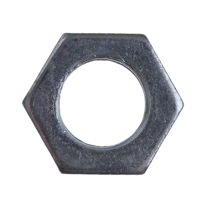 RS PRO Silver Steel Cable Gland Locknut M16 Thread 1.5mm Pitch Steel, Across Flats 24mm 621-102