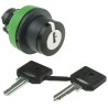 Schneider Electric Harmony XB5 3-Position Key Switch Head, Spring Return, 30 mm Cutout ZB5FG05