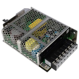 Omron Switched Mode DIN Rail Power Supply 100W, 264VAC / 370VDC Input, 5VDC 16A Output S8FS-G