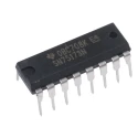 Texas Instruments 4-Channel Differential Non-Inverting Line Receiver PDIP 16-Pin SN75173N