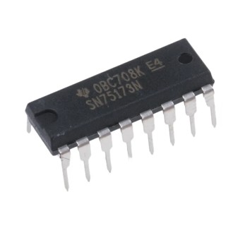Texas Instruments 4-Channel Differential Non-Inverting Line Receiver PDIP 16-Pin SN75173N