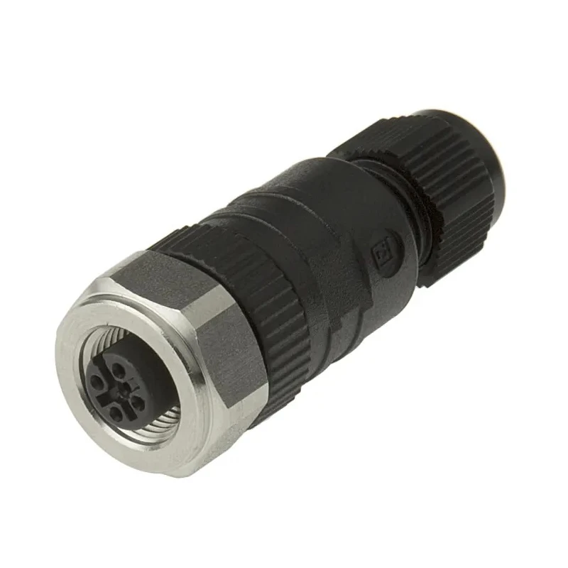 Lumberg Automation Circular Connector 4 Contacts Female Socket M12 Cable IP67 RKCN Series 250V 4A 18321 RKCN 4/7