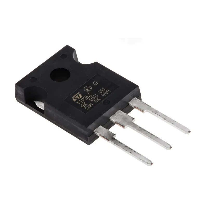 STMicroelectronics Power PNP Bipolar Transistor TIP36C TO-247, -25A, -100V, 125W, Through-Hole
