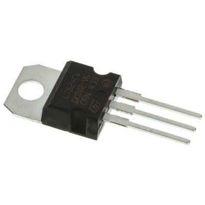 STMicroelectronics Positive Voltage Regulator IC Linear TO-220 24V 1.5A 5-Channel L7824CV