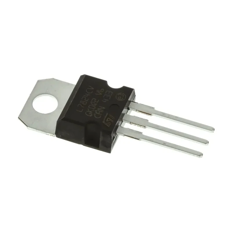STMicroelectronics Positive Voltage Regulator IC Linear TO-220 24V 1.5A 5-Channel L7824CV