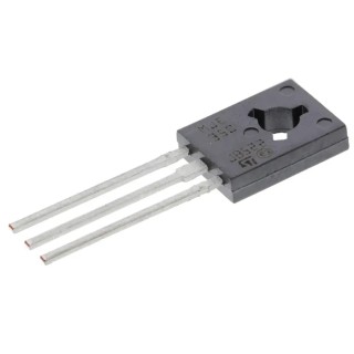 STMicroelectronics High Voltage PNP Bipolar Transistor SOT-32, -500 mA, -300 V, Through Hole MJE350