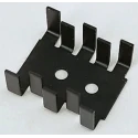Fischer Elektronik Heatsink 15K/W, 12.7 mm Height, 30 mm Length, 25.4 mm Width, Aluminium, Solder Fastening KL-167/SW