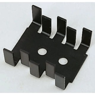 Fischer Elektronik Heatsink 15K/W, 12.7 mm Height, 30 mm Length, 25.4 mm Width, Aluminium, Solder Fastening KL-167/SW