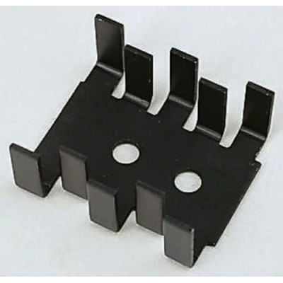 Fischer Elektronik Heatsink 15K/W, 12.7 mm Height, 30 mm Length, 25.4 mm Width, Aluminium, Solder Fastening KL-167/SW