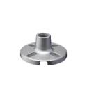 Patlite SZP Series Wall Mounting Bracket IP65 , Silver, 94 mm Base Diameter