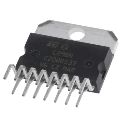 Renesas Electronics Brushed DC Motor Driver IC 46V 4A 15-Pin Multiwatt L298N