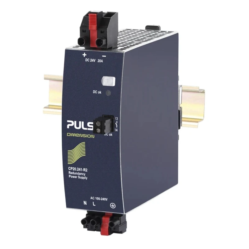 PULS Redundancy Module CP20.241-R2 DIN Rail 24VDC 20A for CP20.241 Series Power Supplies